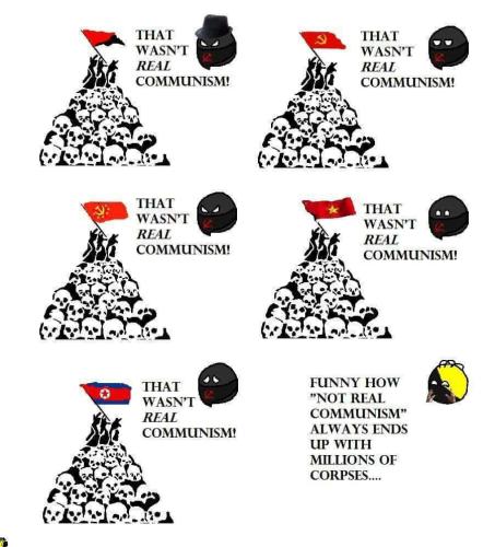 not real communism