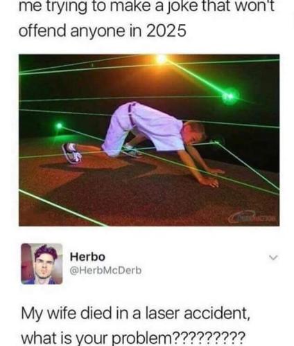 laser accident