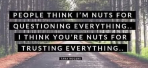 Questions And Trusting