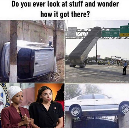 wonder how it got there