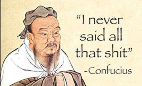 i never said all that