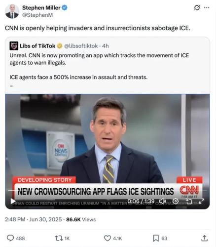 Send CNN to GITMO or Alligator Island