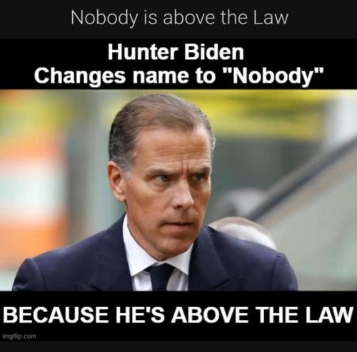 HUNTER BIDEN NOBODY