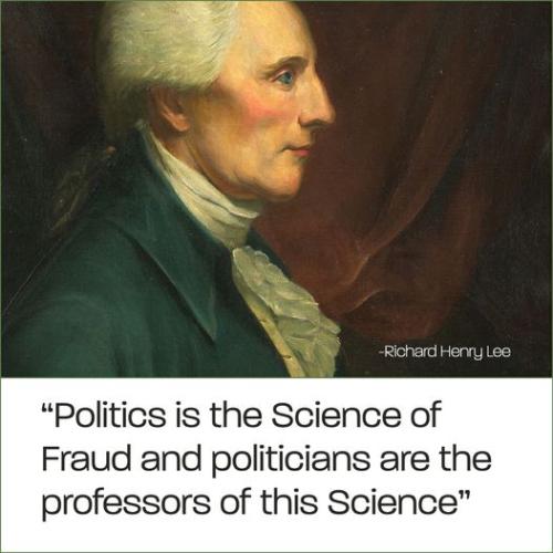 richard henry lee politics science of fraud