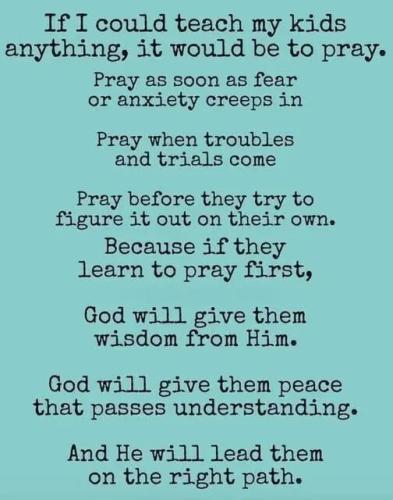 pray
