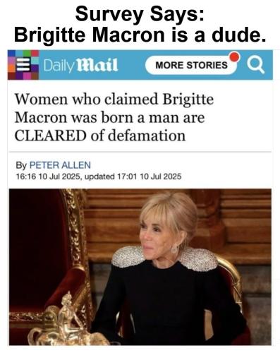 Brigitte Macron is a dude