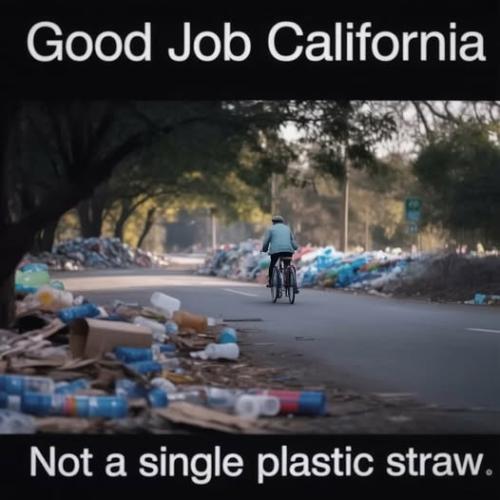 plastic straw