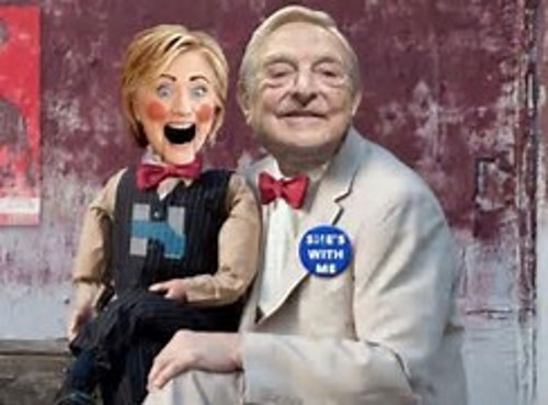 soros and his puppet