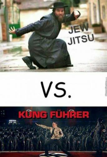 jew jitsu v. kung fuhrer