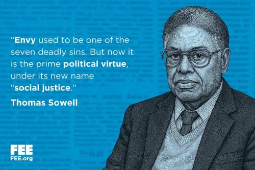 thomas sowell envy political