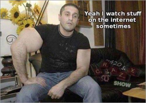 i watch stuff on the internet