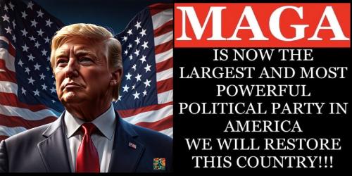 TRUMPMAGAMOSTPOWERFULPOLITICALPARTY