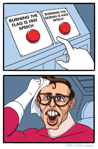 left's cogniative disonance