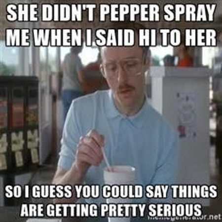 things are getting serious