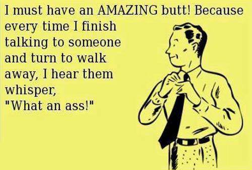 what an ass