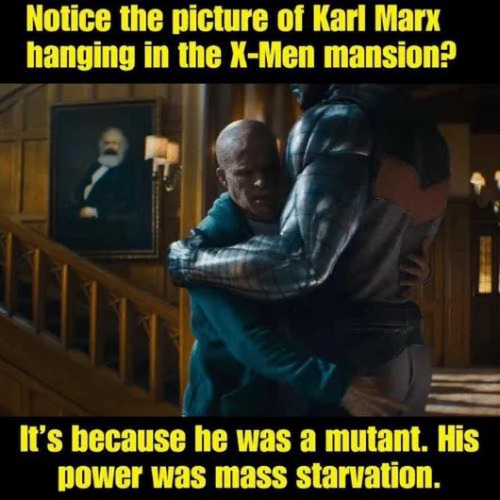 karl marx was an x-men