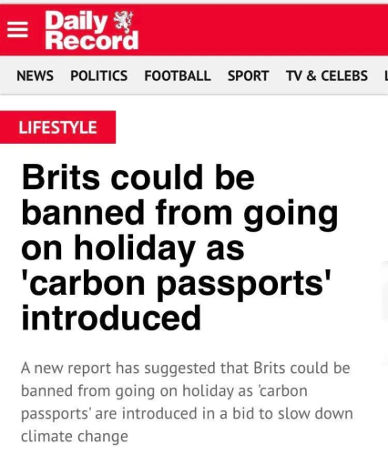 banned from travelling