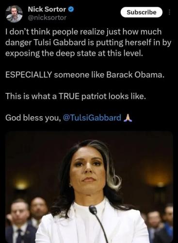 TULSI GABBARD  PATRIOT