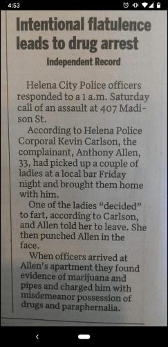intentional fart