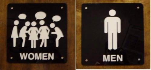 restroom signs