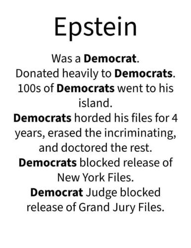 JEFFERY EPSTIEN DEMOCRAT