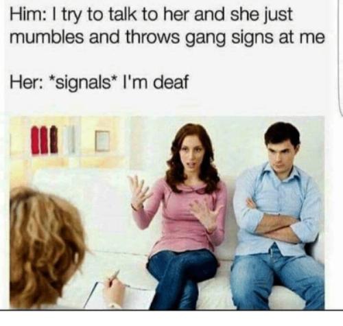 i'm deaf
