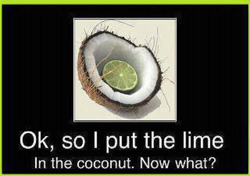 lime in the coconut