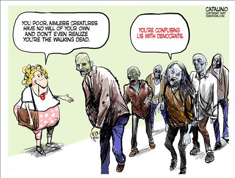 you're confusing us with democrats