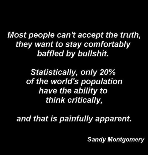 cant accept the truth