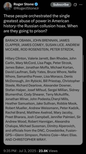 greatest abuse of power