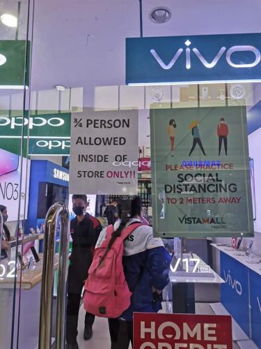 three fourths person