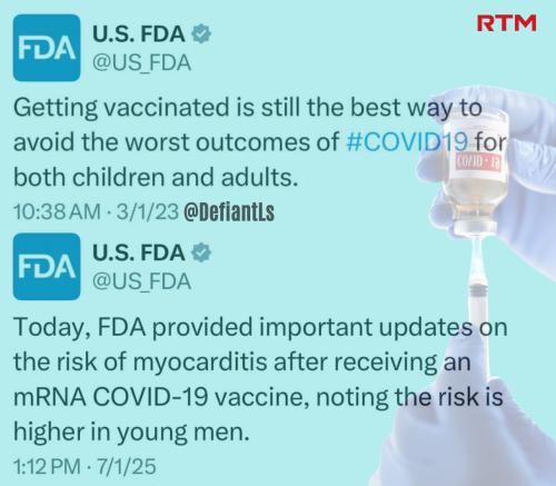 FDA Warning Label 2025