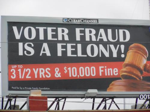 VOTER FRAUD 666
