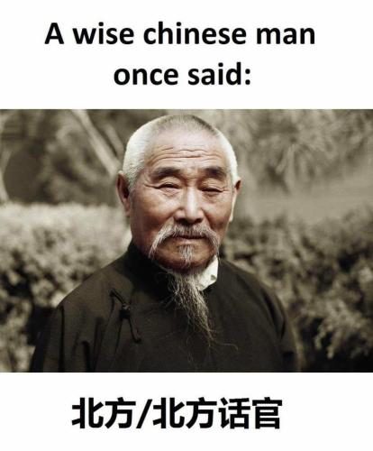 wise chinese man