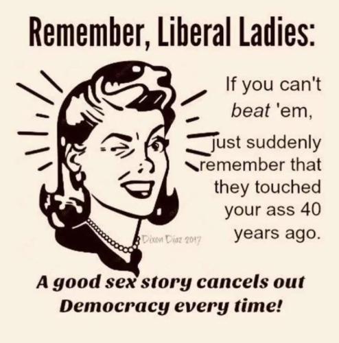 if you can't beat them remember they touched you