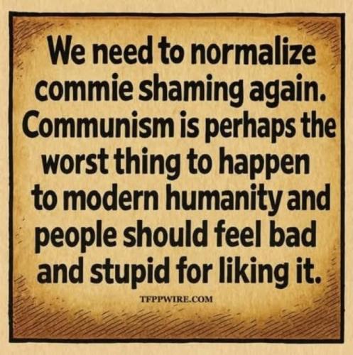 Commie Shaming