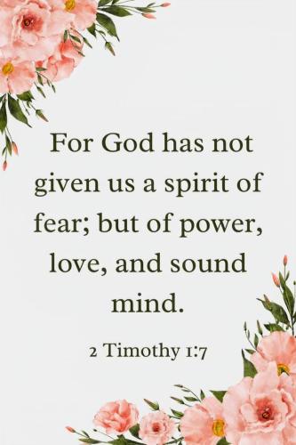 2 Timothy 1.7a