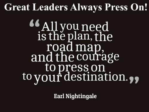 1-Great Leaders Always Press On
