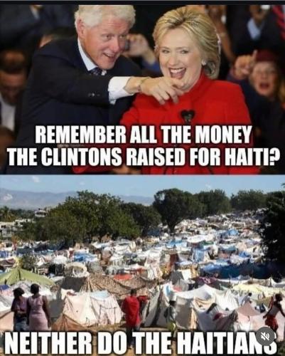 money for Haiti