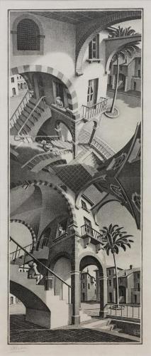 MC Escher, Up and Down