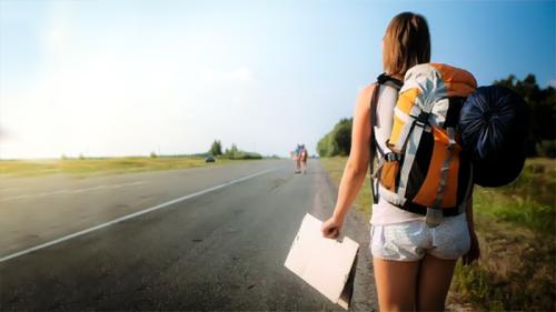 hitchhiker Giuseppina Pasqualino di Marineo, 33,