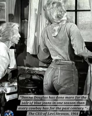 Beverly+Hillbillies+-+Donna+Douglas+&+Levis