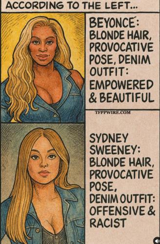 according to the left