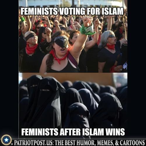 feminists voting for