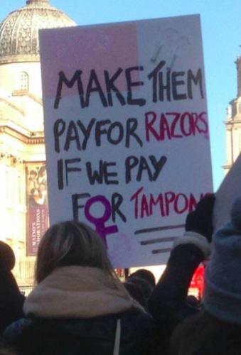 pay for tampons