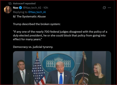 A Judicial Tyranny 1