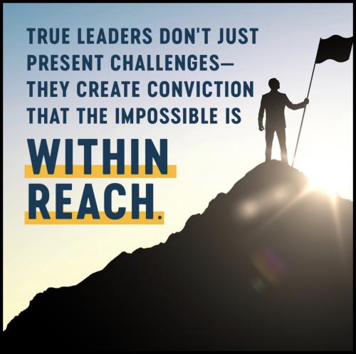 1-Leaders Bring Things Within Reach!