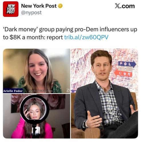 The Democratic party is controlled by Soros.