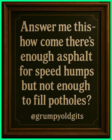 Pot holes