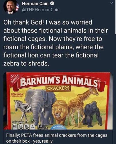 PETA frees animals